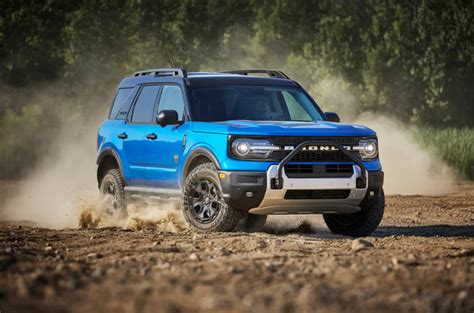 Meet the Baby 'Squatch: 2025 Bronco Sport's new look.